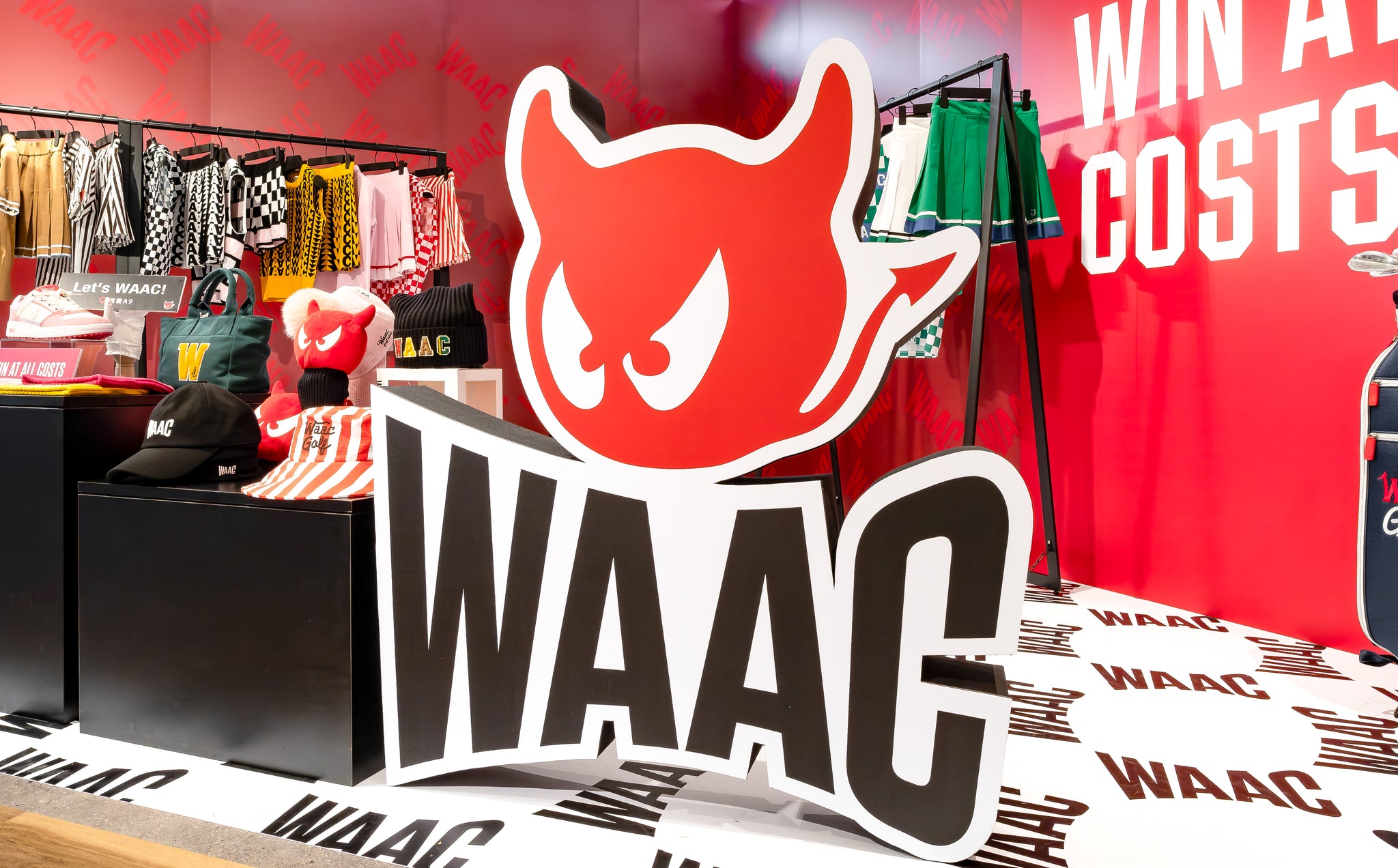 WAAC信義A9快閃店好玩又好拍 - ASH GOLF Taiwan