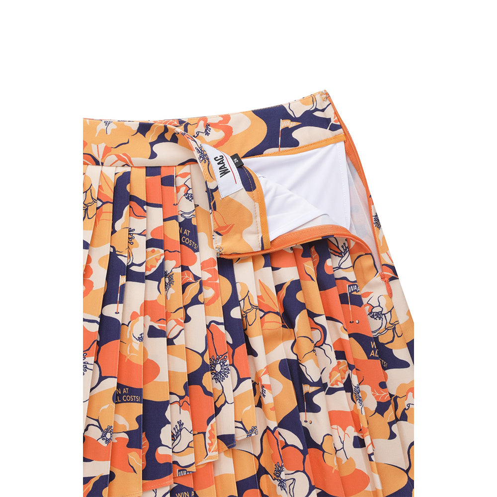 PLEATS PATTERN SKORT 女士 印花百褶短褲裙