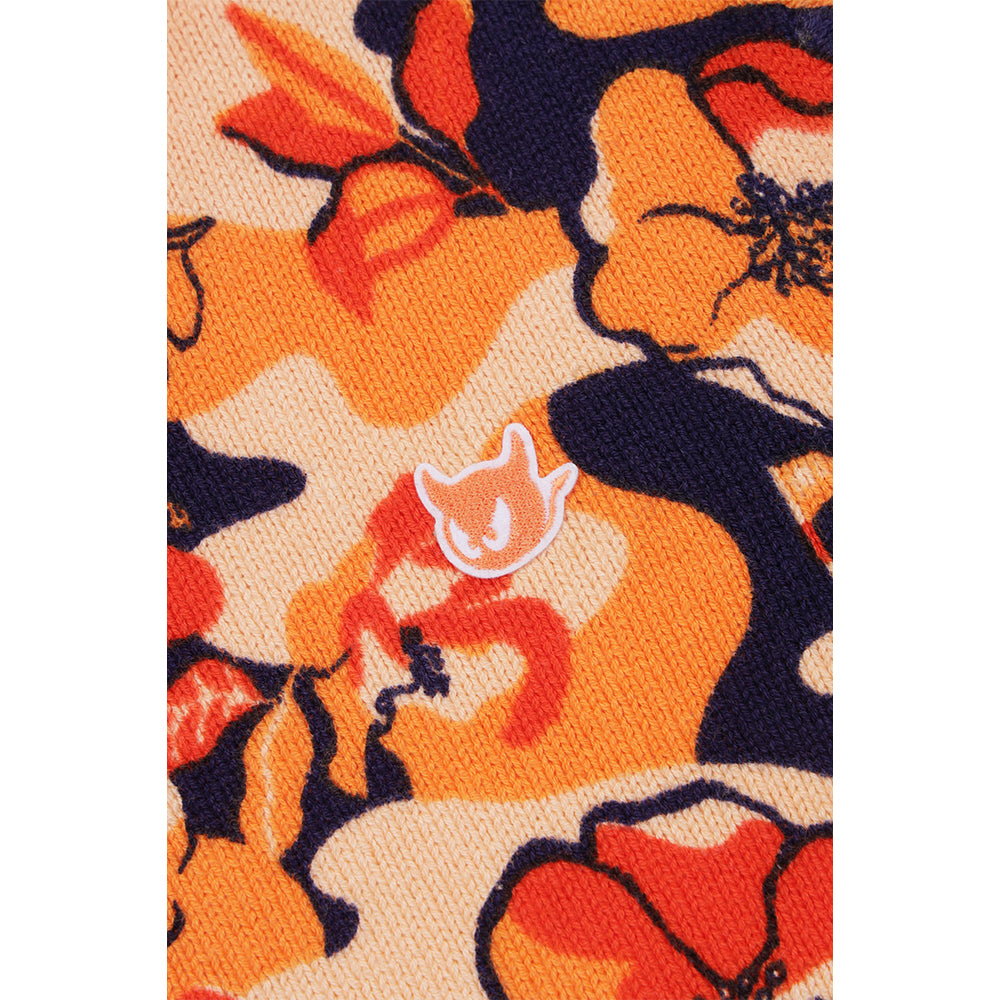 FLOWER PRINT KNIT VEST 女士 印花針織背心