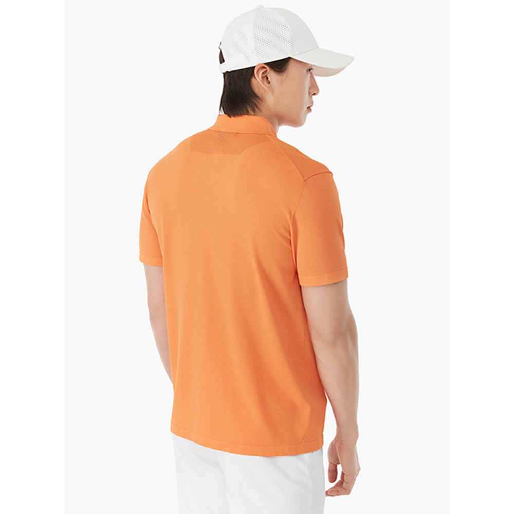 MESH STRUCTURED SHORT-SLEEVED KNIT 男士 短袖POLO衫