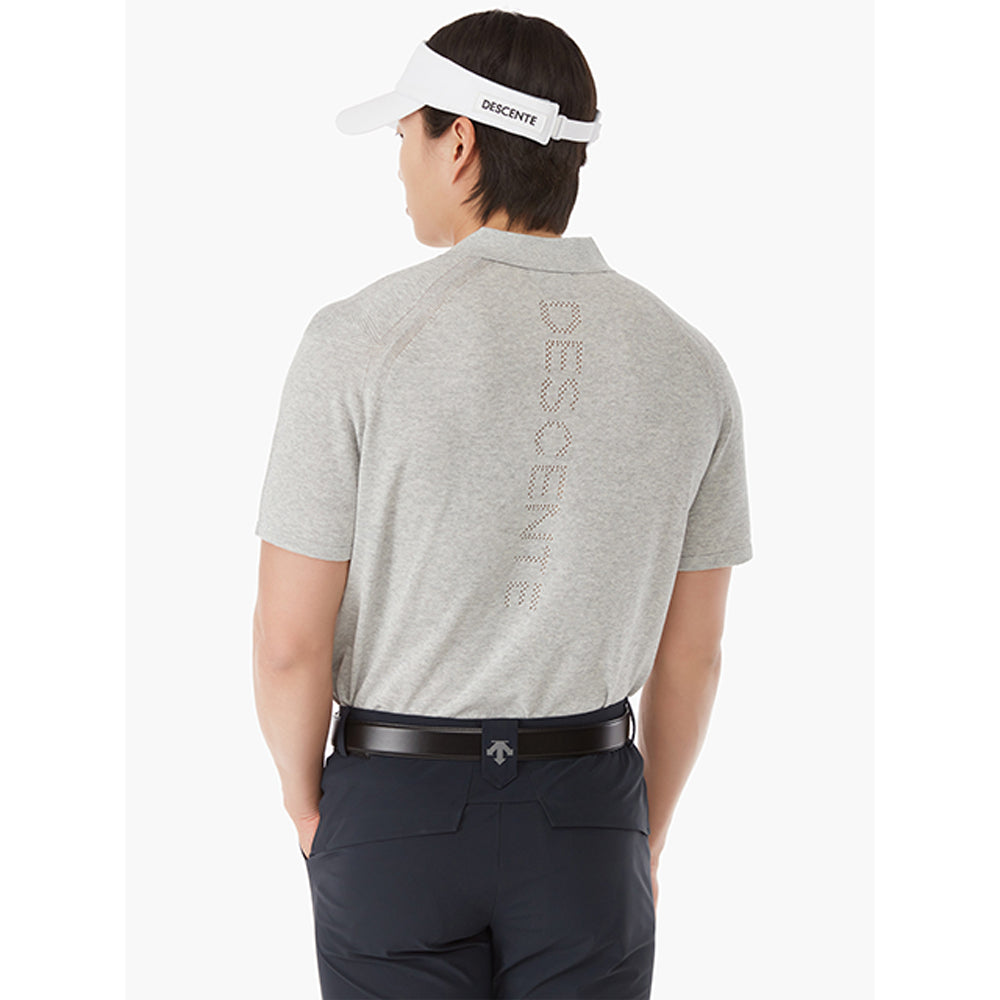 KNIT JERSEY MIX SHORT-SLEEVE SHIRT 男士 短袖POLO衫
