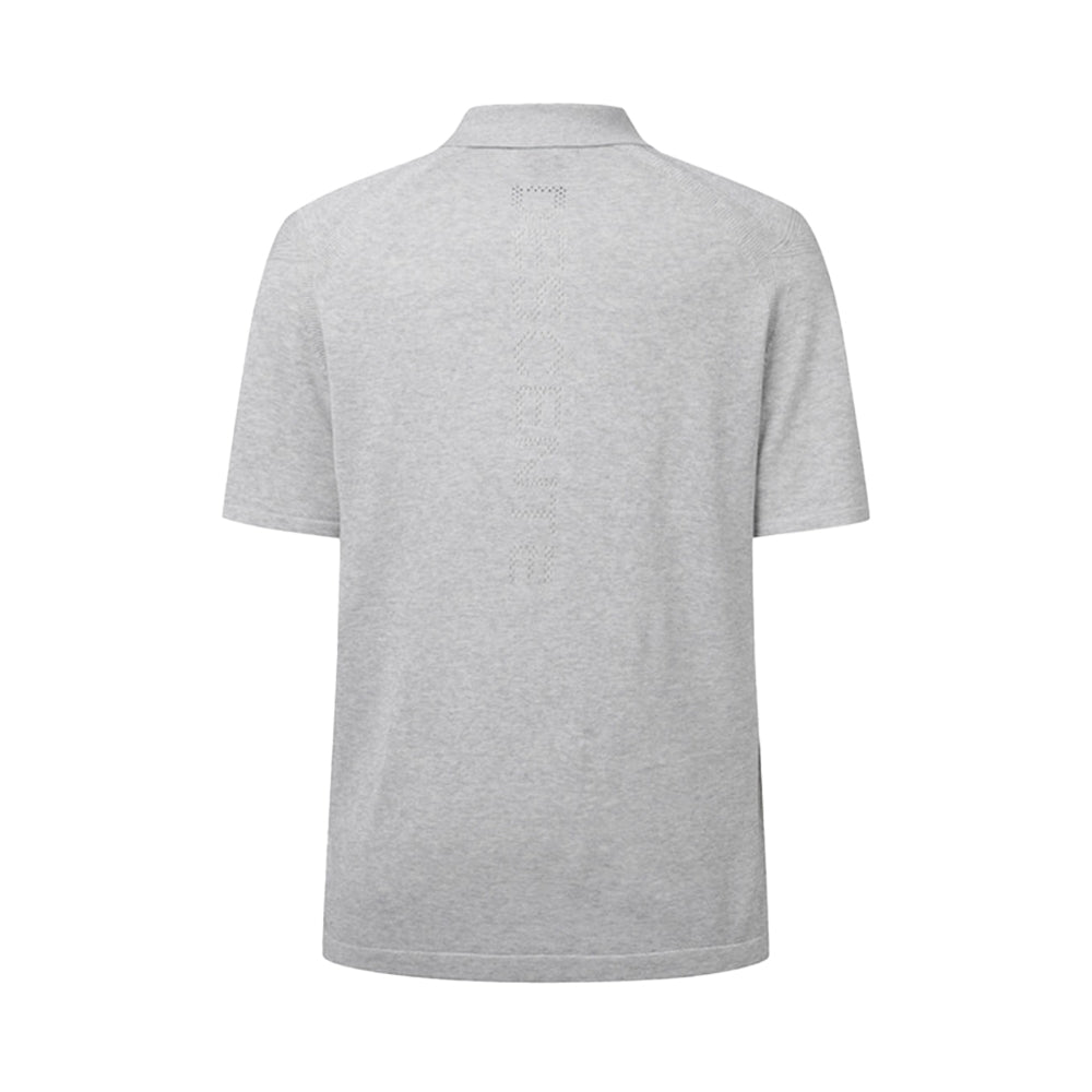 KNIT JERSEY MIX SHORT-SLEEVE SHIRT 男士 短袖POLO衫