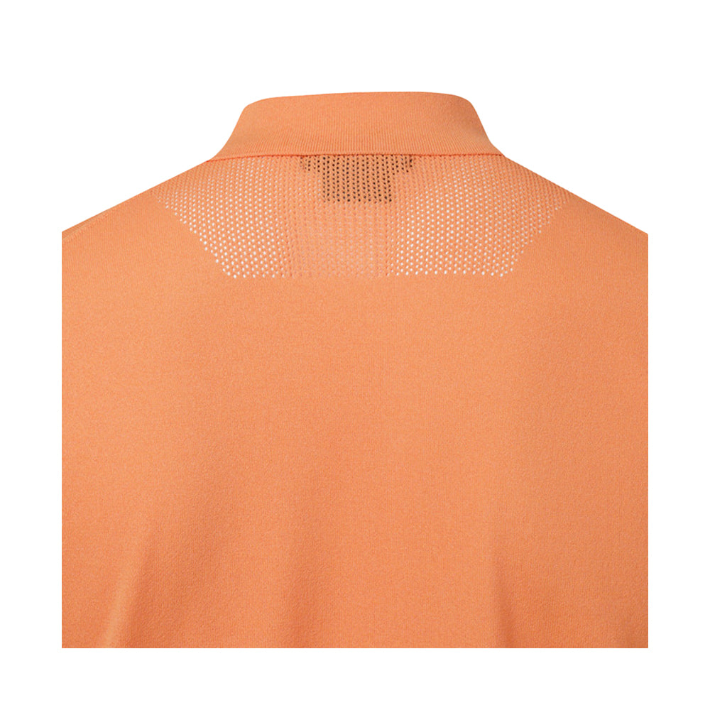 MESH STRUCTURED SHORT-SLEEVED KNIT 男士 短袖POLO衫