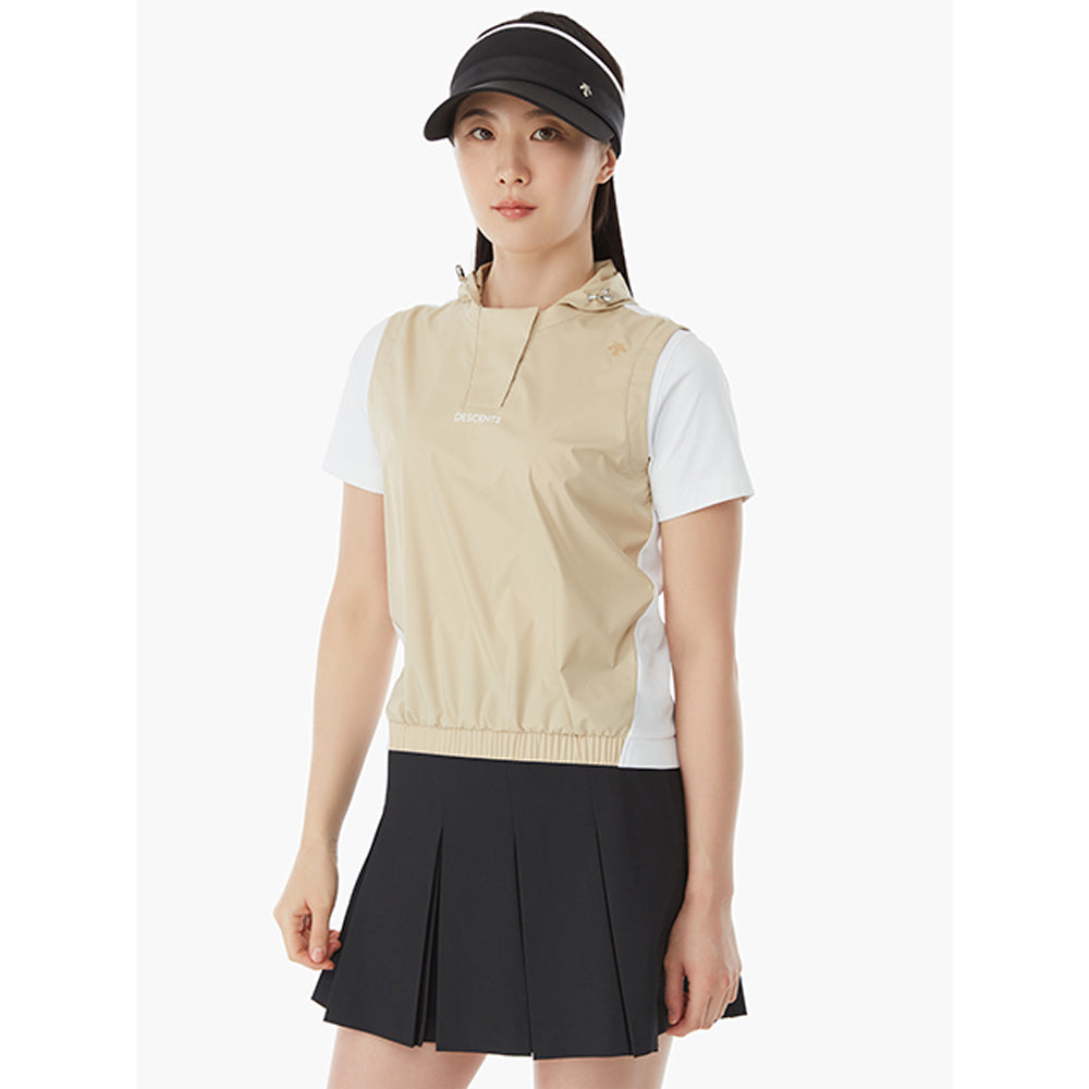 LAYERED VEST 女士 連帽背心