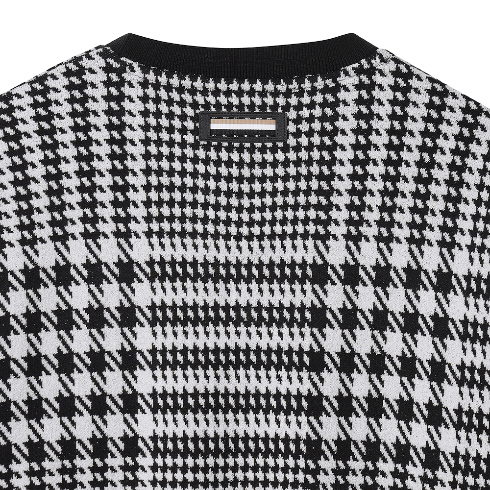 CHECK PATTERN SWEATER 男士 格紋長袖上衣 - ASH GOLF Taiwan