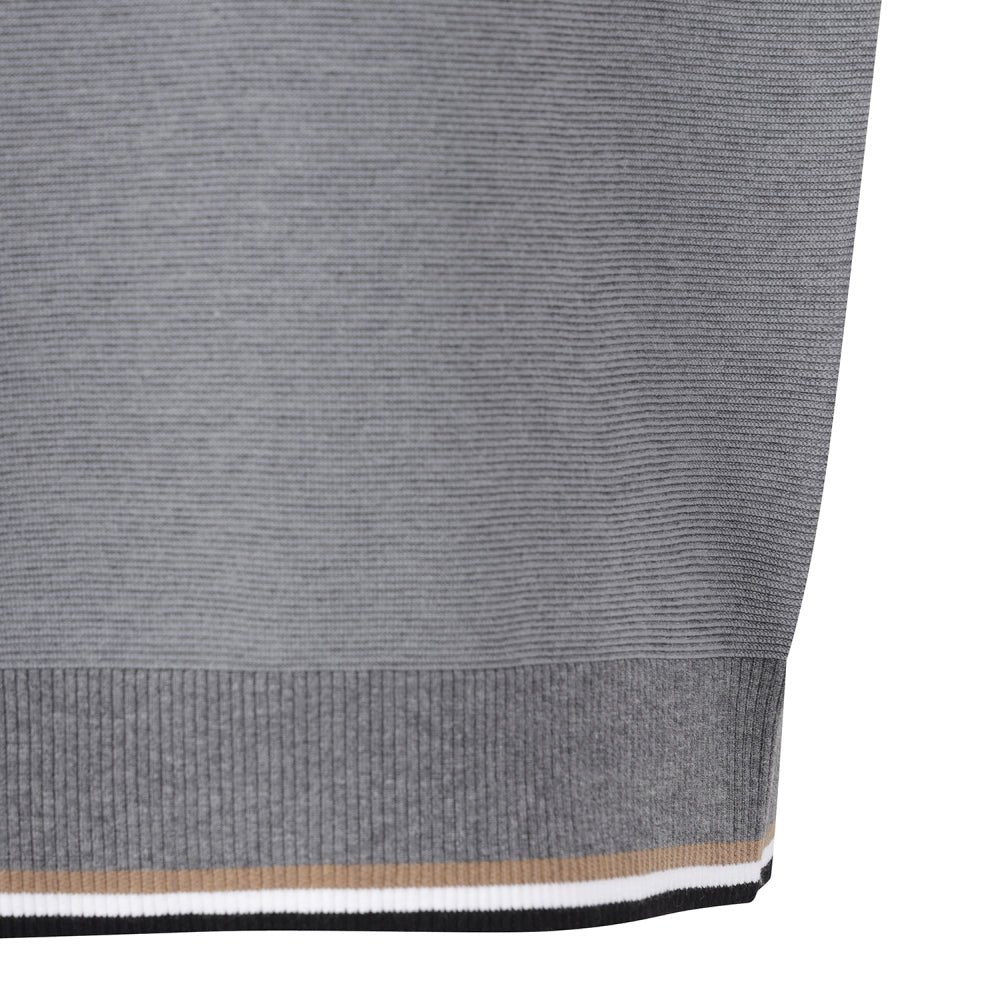 QZ SWEATER 男士 半開襟拉鍊長袖上衣 - ASH GOLF Taiwan