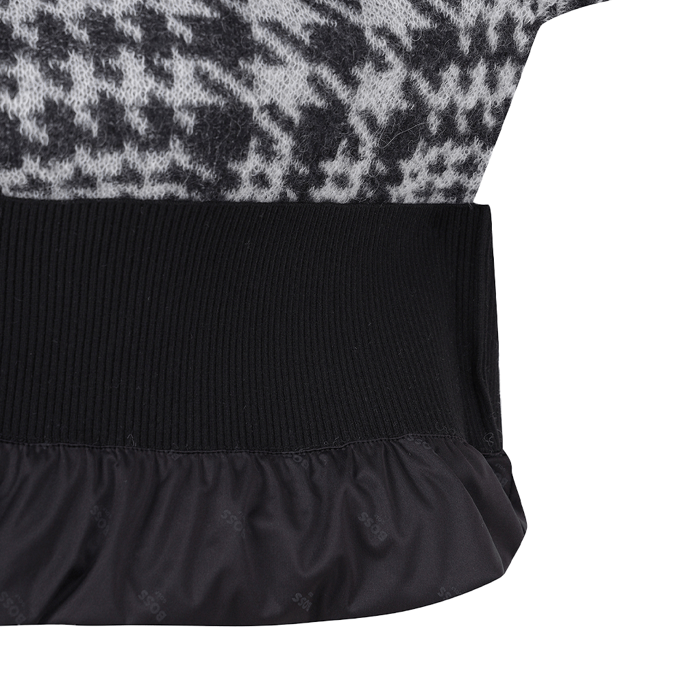 CHECK SWEATER 女士 格紋針織短袖上衣 - ASH GOLF Taiwan
