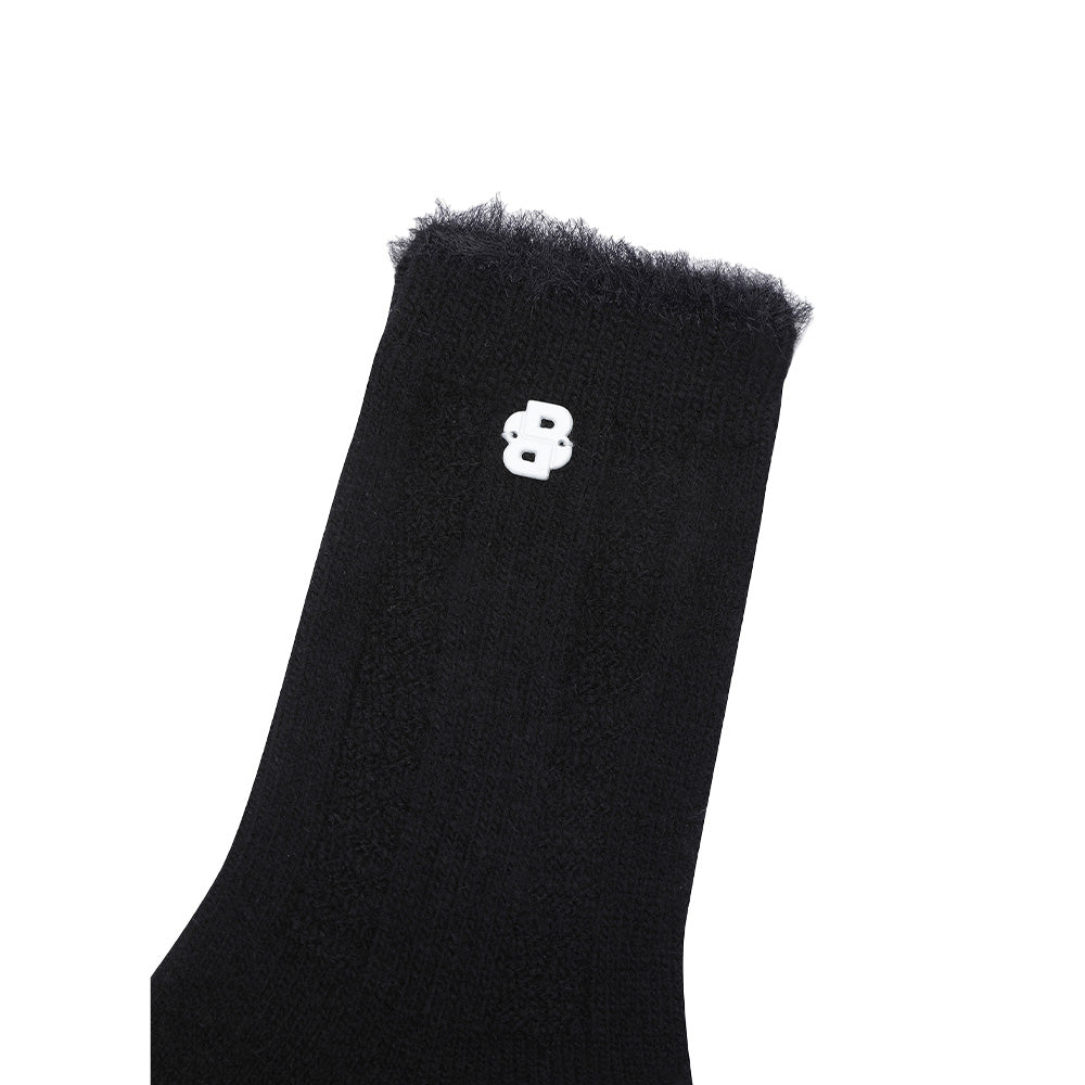 FUR POINT WOOL HIGH SOCKS 女士 羊毛中筒襪