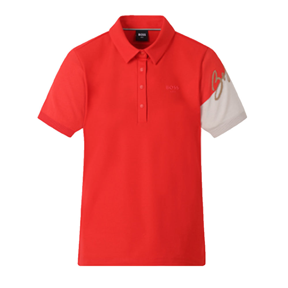 SCRIPT HYBRID SS POLO 女士 高爾夫POLO衫