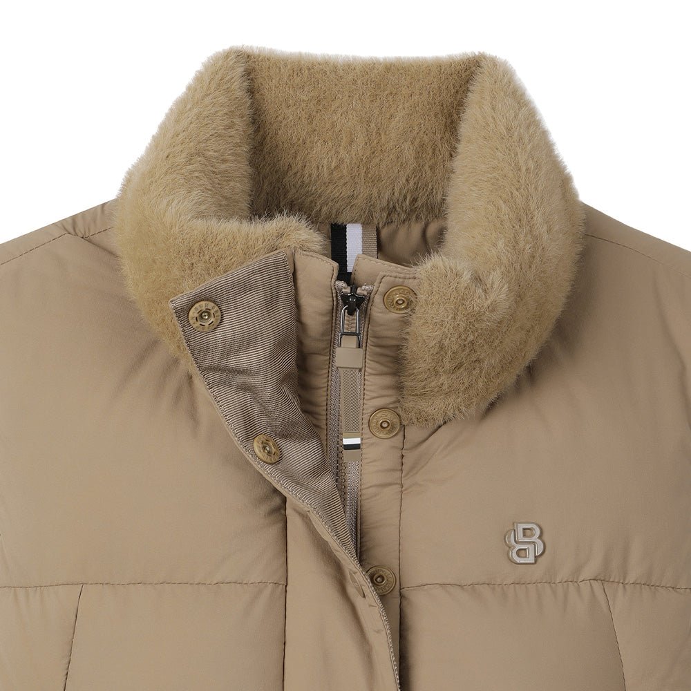 WARMFORTABLE VEST 女士 毛絨高領背心 - ASH GOLF Taiwan