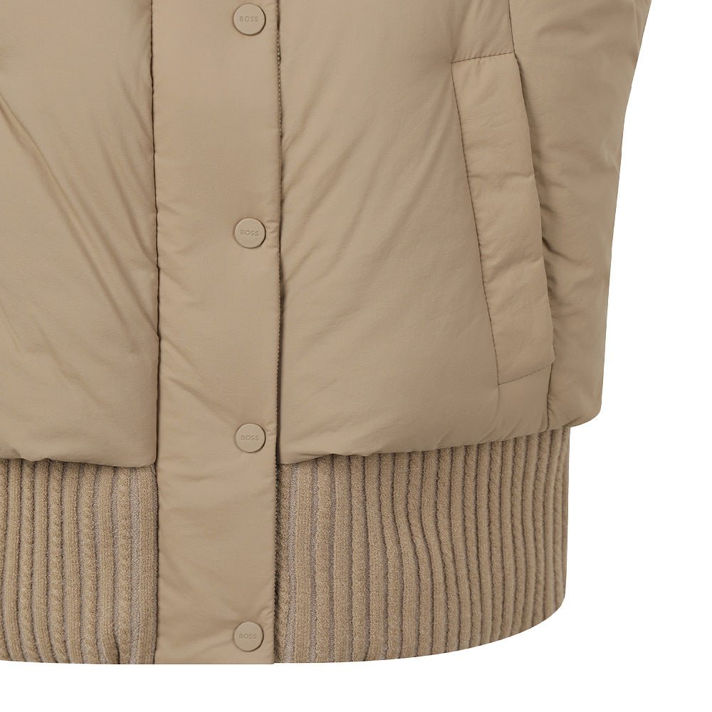 WARMFORTABLE VEST 女士 毛絨高領背心 - ASH GOLF Taiwan