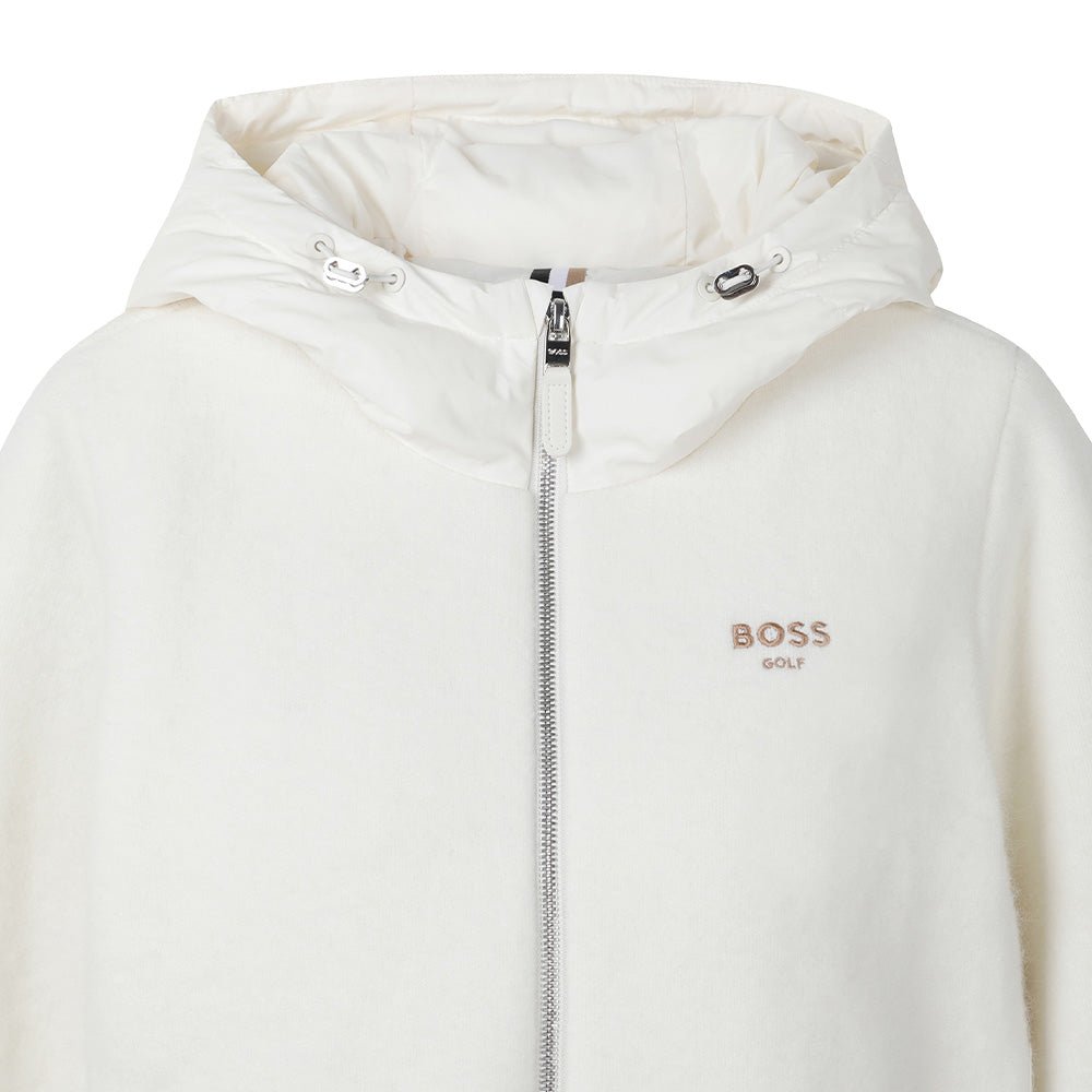 DOWN SWEATER 女士 連帽拉鍊鵝絨外套 - ASH GOLF Taiwan