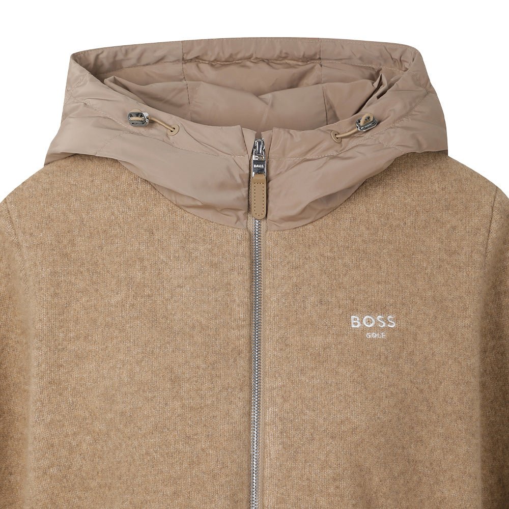 DOWN SWEATER 女士 連帽拉鍊鵝絨外套 - ASH GOLF Taiwan