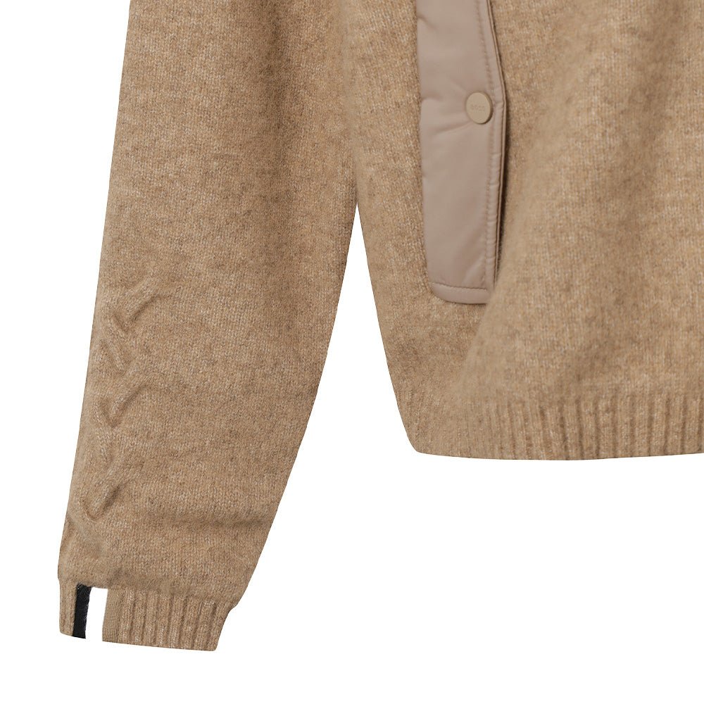 DOWN SWEATER 女士 連帽拉鍊鵝絨外套 - ASH GOLF Taiwan