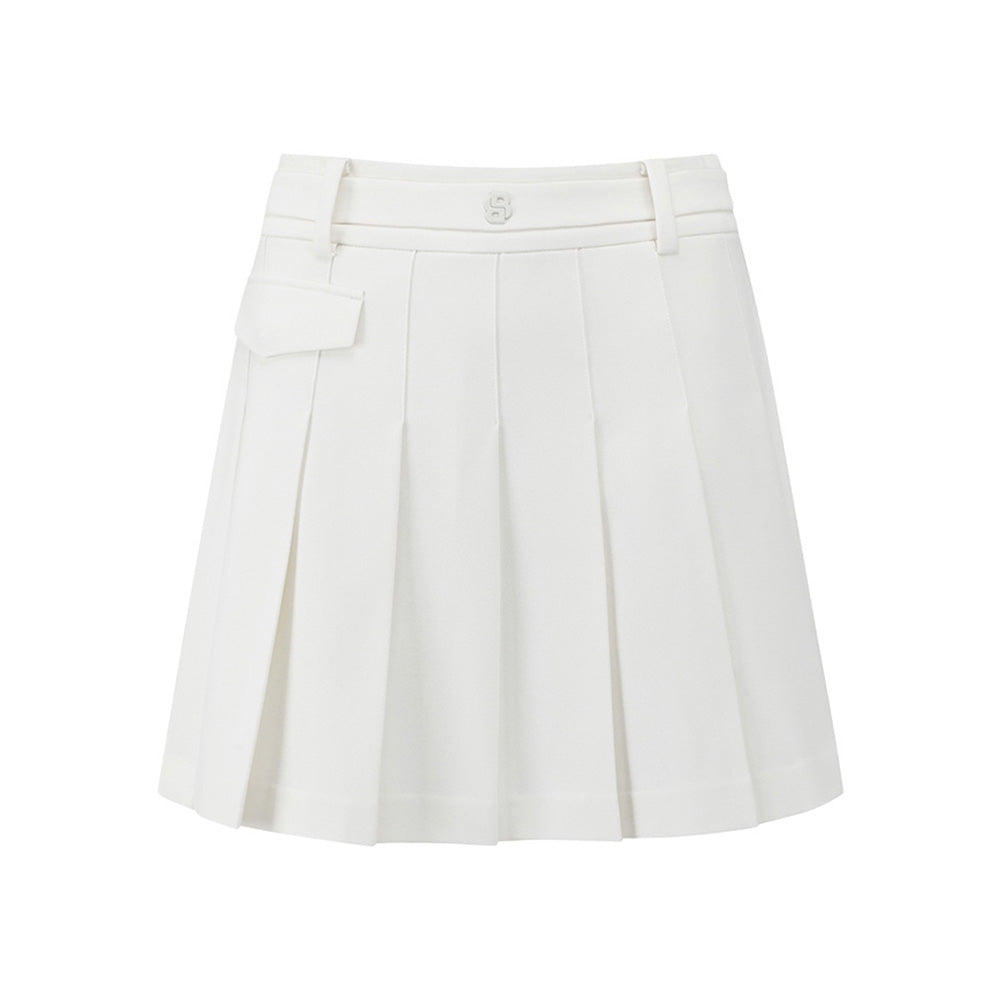 ESSENTIAL PLEATS SKIRT 女士 百摺短褲裙