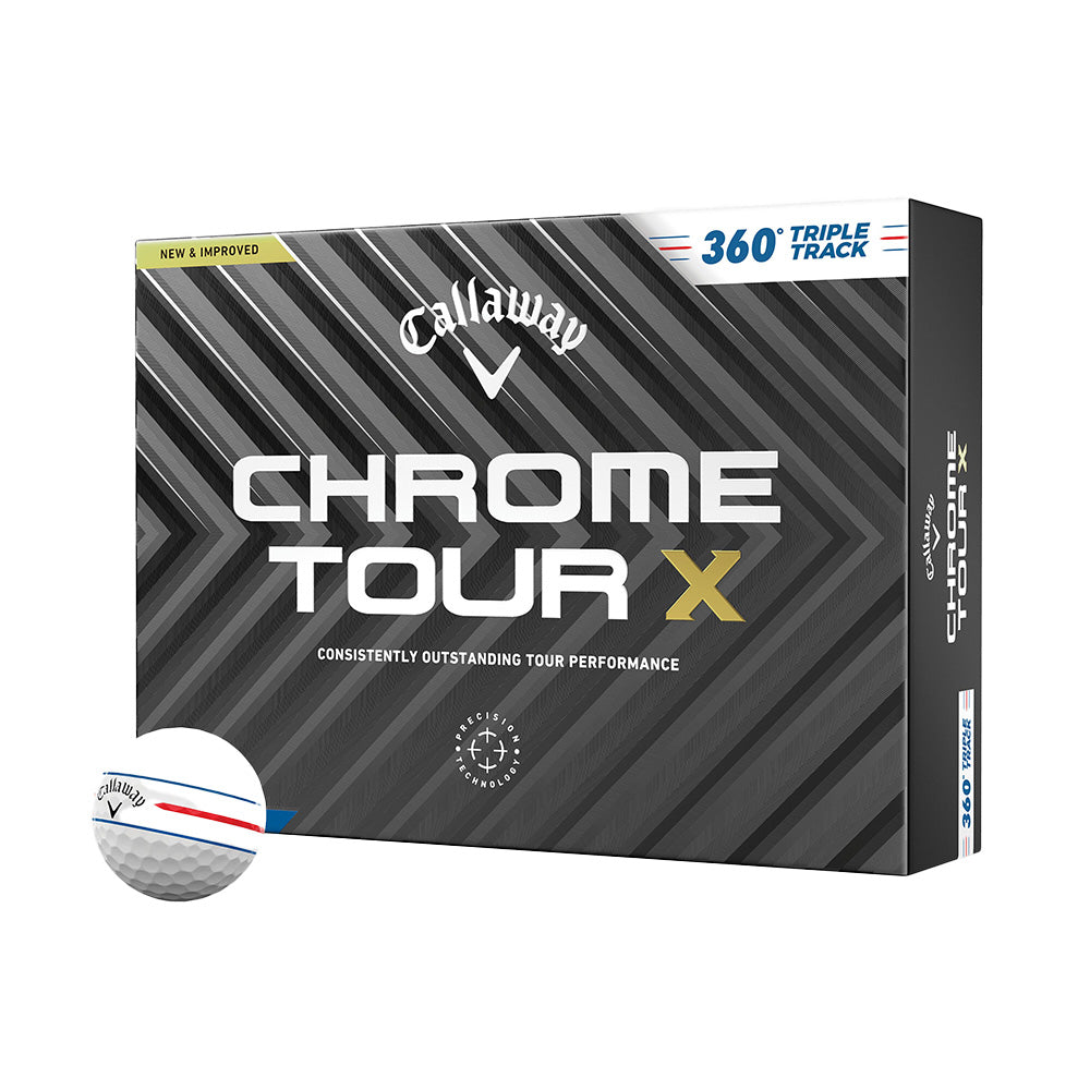 CHROME TOUR X 24 360 TRIPLE TRACK 四層高爾夫球