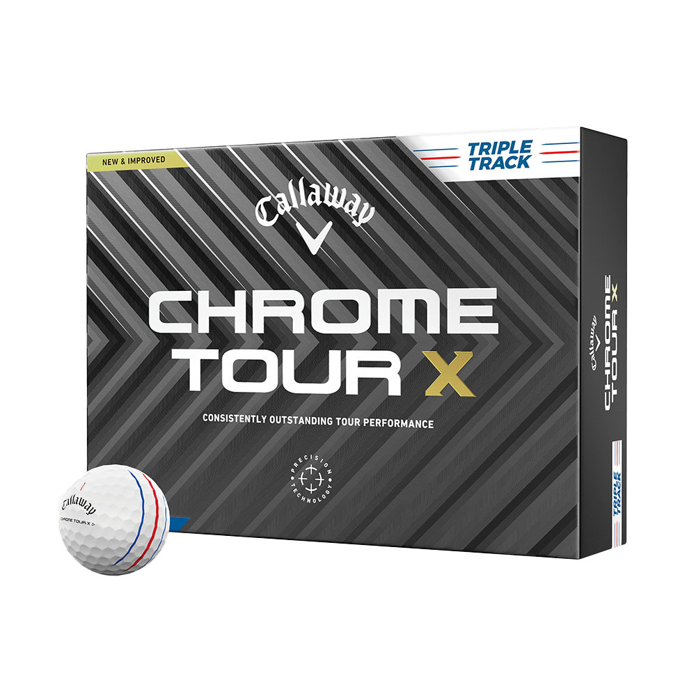 CHROME TOUR X 24 TRIPLE TRACK 四層高爾夫球