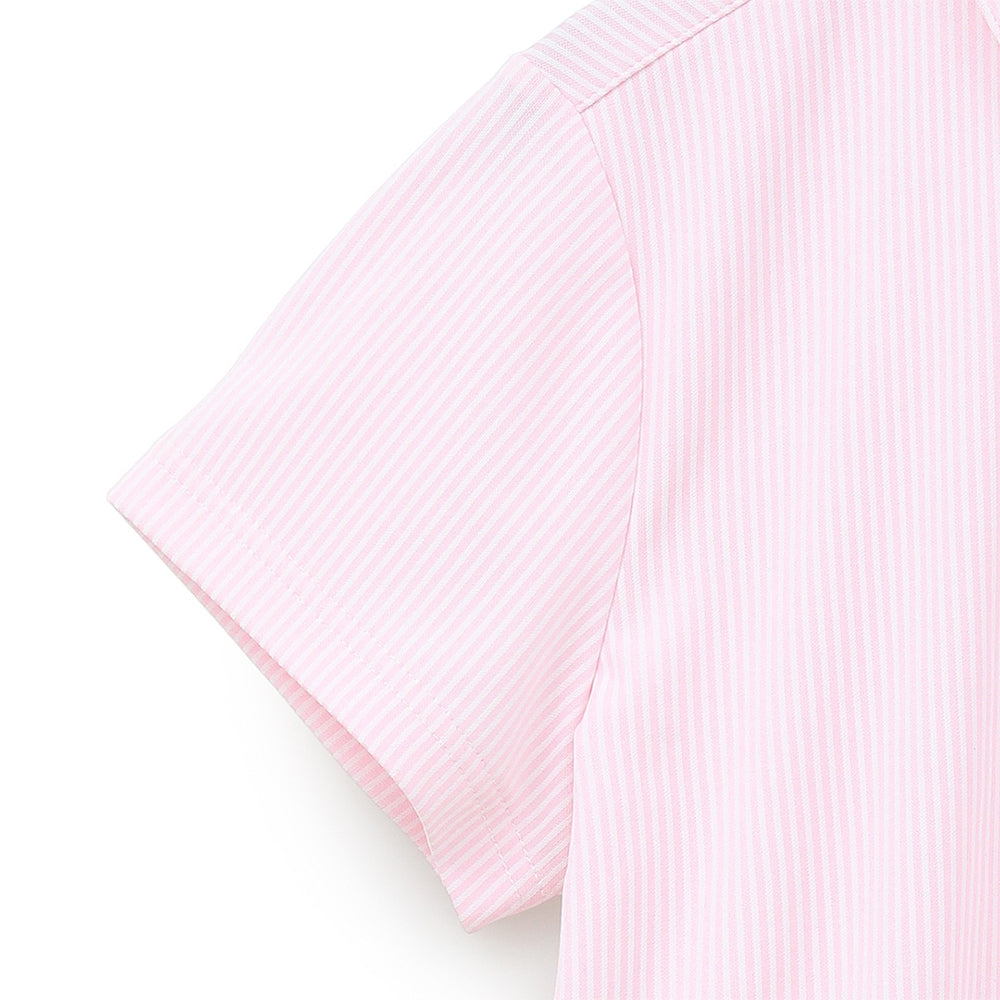 STRIPED JACQUARD SHORT SLEEVE SHIRT 女士 快乾抗UV短袖POLO衫