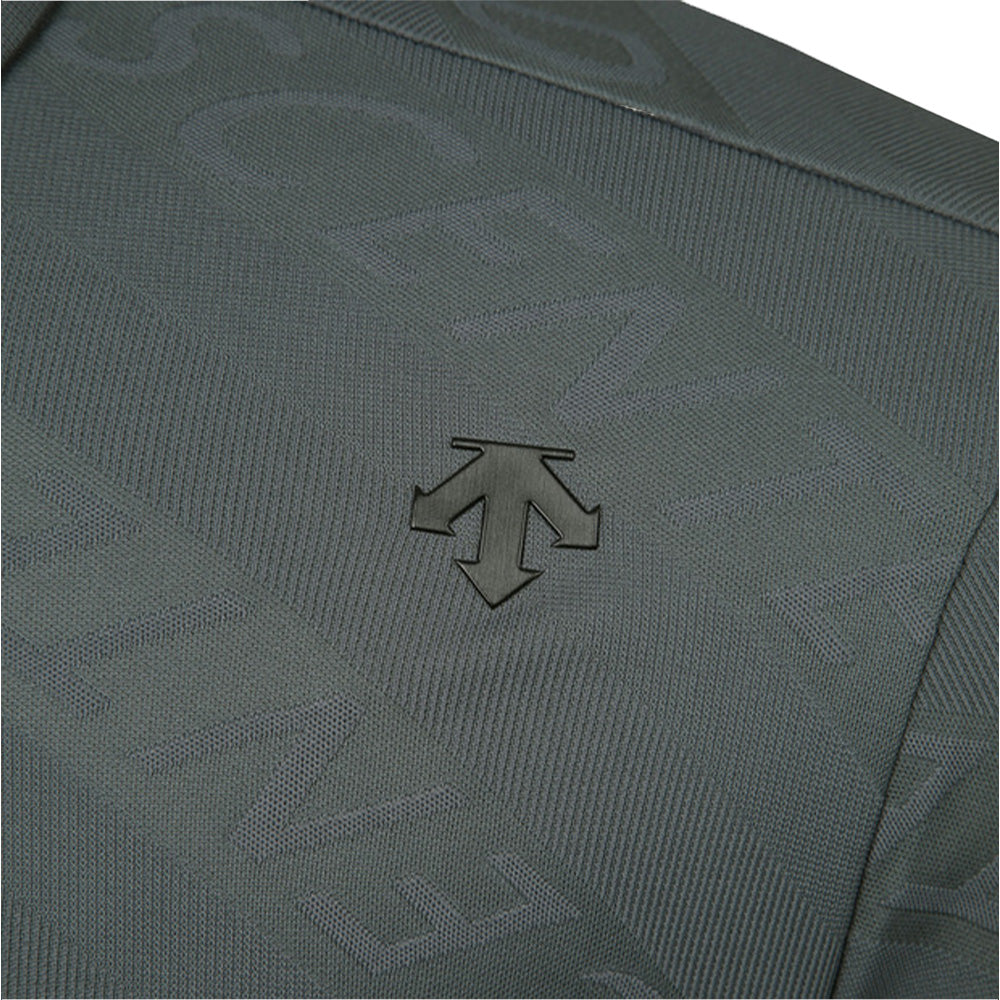FRONT JACQUARD 男士 長袖POLO衫