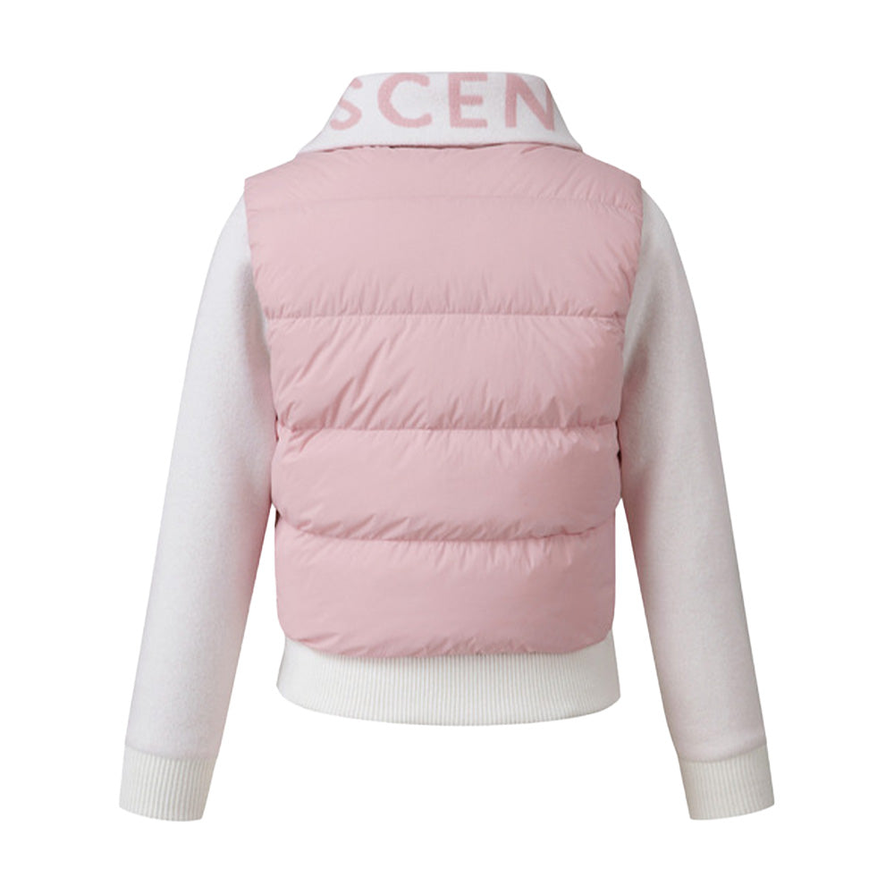 KNIT HYBRID JUMPER 女士 翻領防風外套