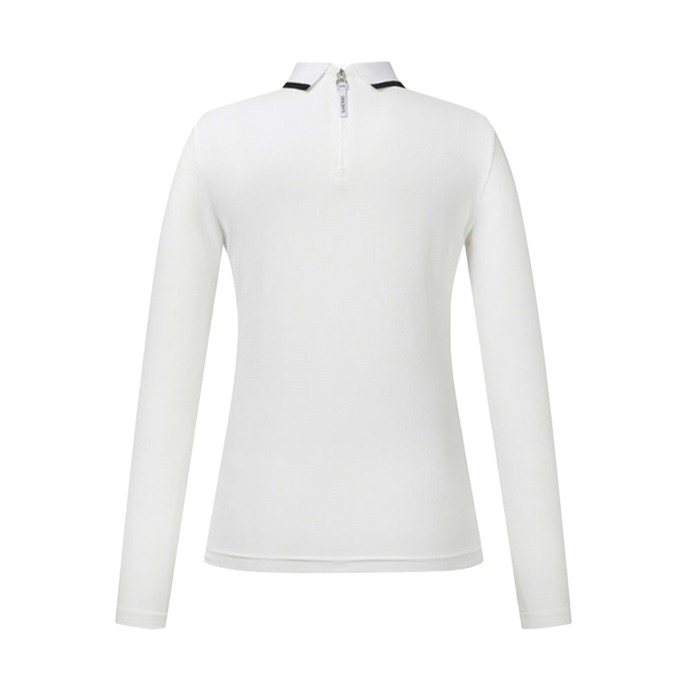 BASIC COLLARED 女士 翻領長袖上衣