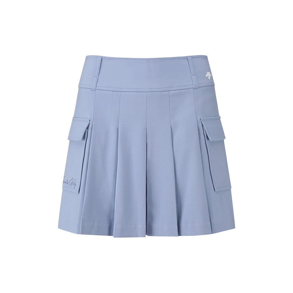 CARGO PLEATS MODIFIED CURLTTE 女士 百褶工裝短褲裙