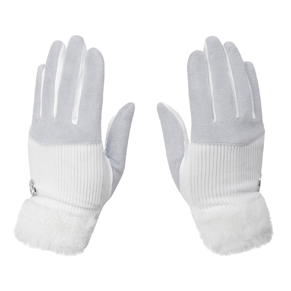 FUR COLDPROOF GLOVES 女士 高爾夫球手套(雙)