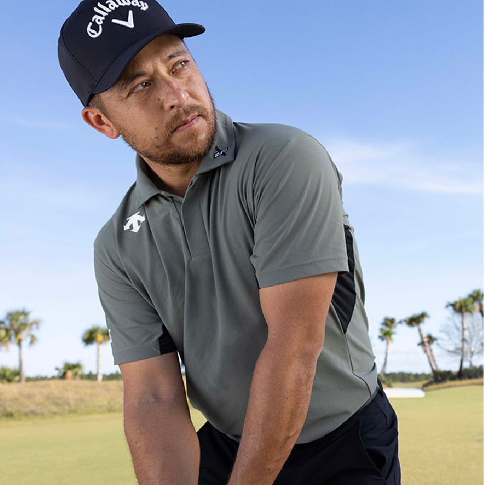 【Xander Schauffele Collection】SENSITIVER FABRICS 男士 高爾夫POLO衫