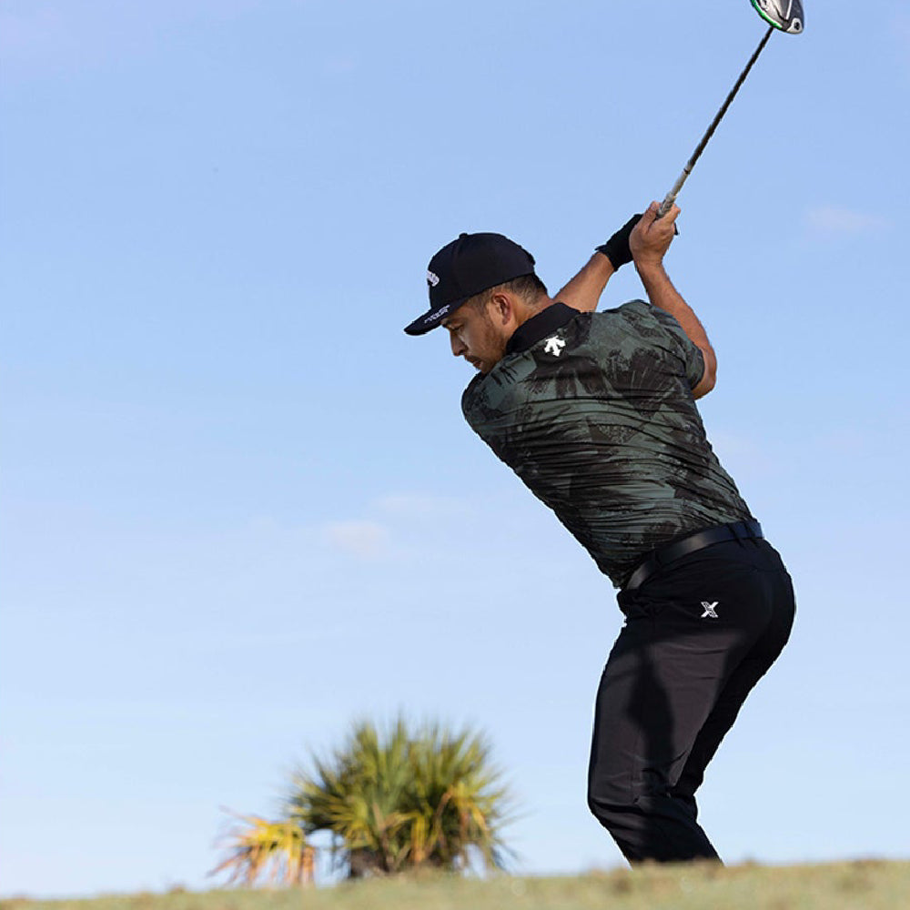 【Xander Schauffele Collection】PALM PRINT SHIRT 男士 高爾夫POLO衫