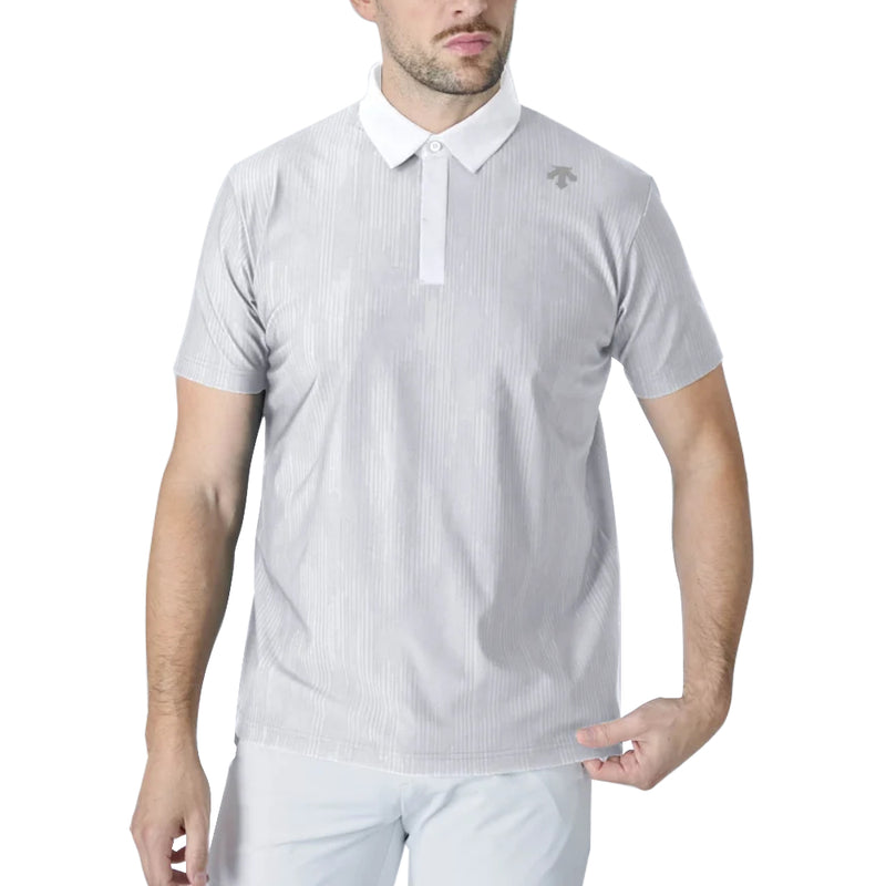SUNSCREEN PRINT SHORT SLEEVE SHIRT 男士 高爾夫翻領上衣