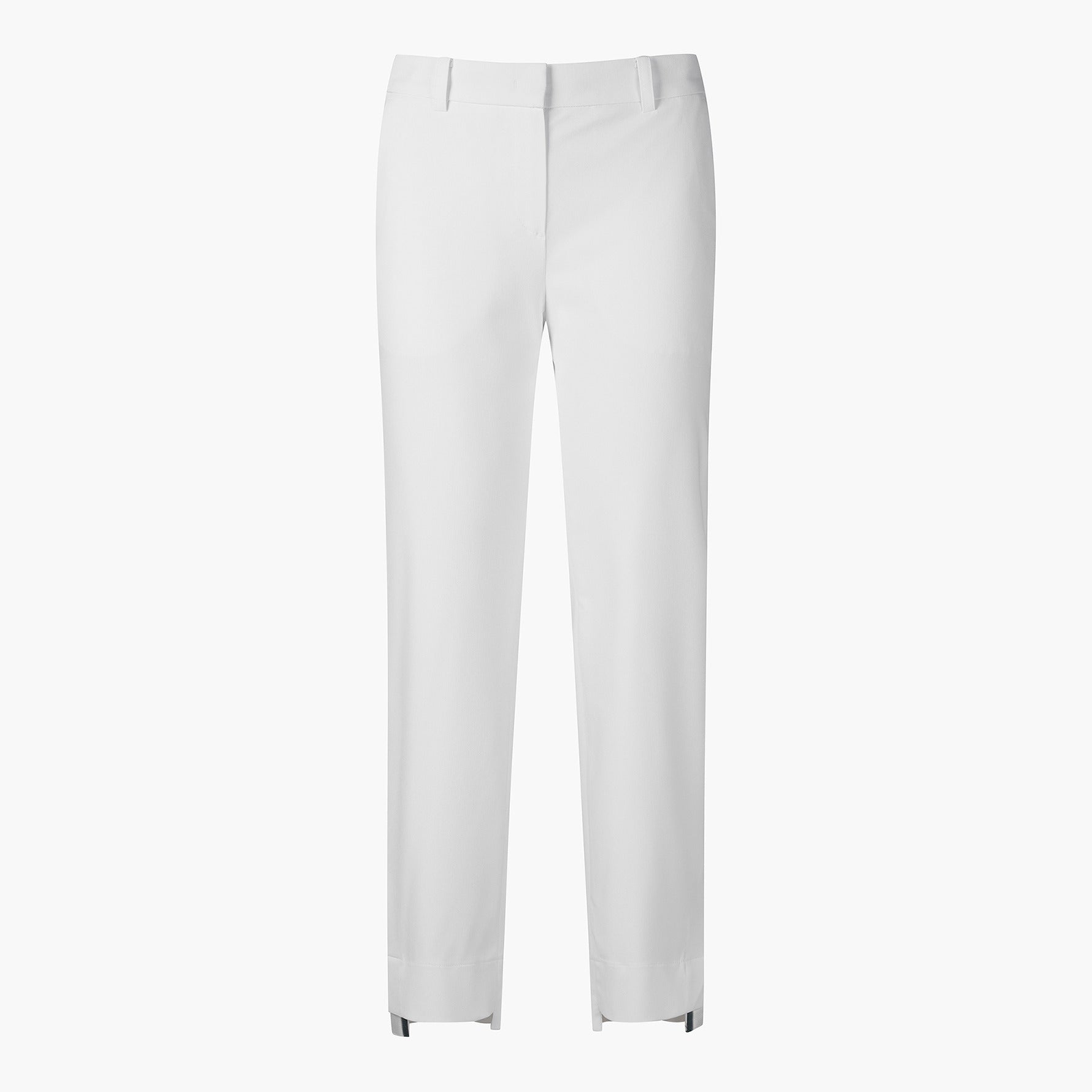 E-BAND DETAILED WOMEN STRAIGHT PANTS 女士 高爾夫球長褲
