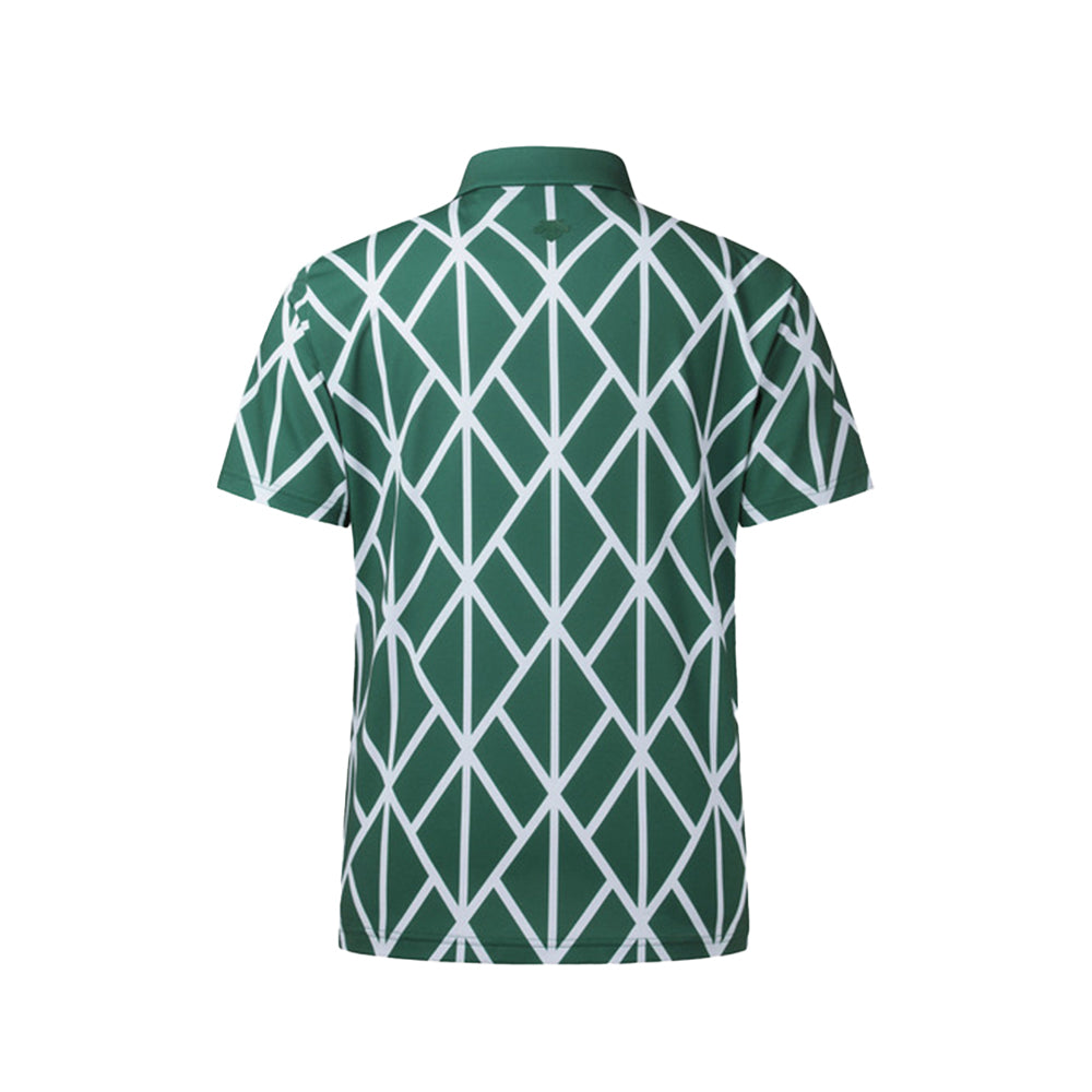 SPIRIT FRONT PATTERNED SHORT SLEEVE T-SHIRT 男士 高爾夫POLO衫