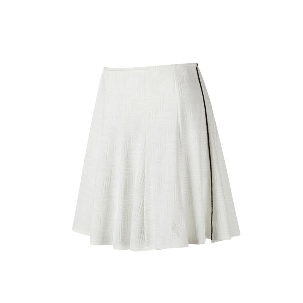 FRONT PATTERNED PLEATS SKIRT 女士 高爾夫短裙