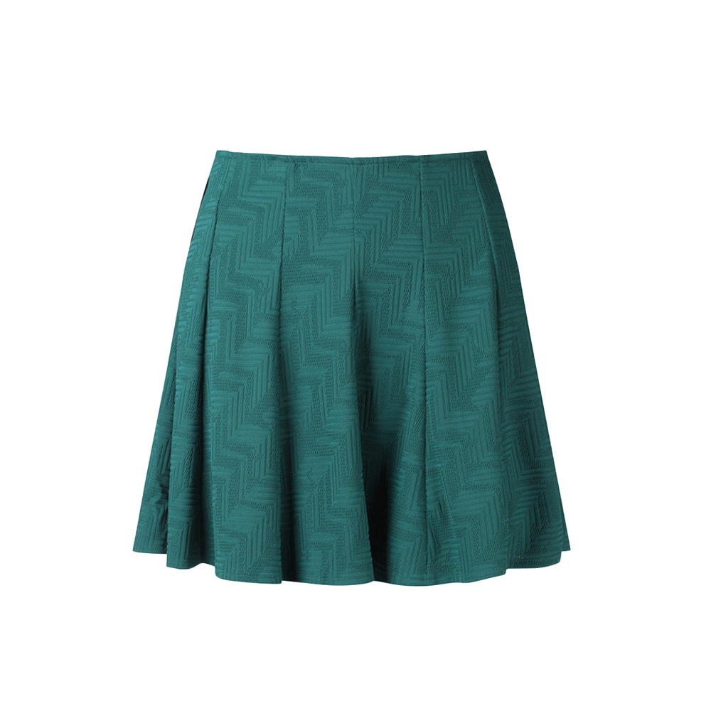 FRONT PATTERNED PLEATS SKIRT 女士 高爾夫短裙