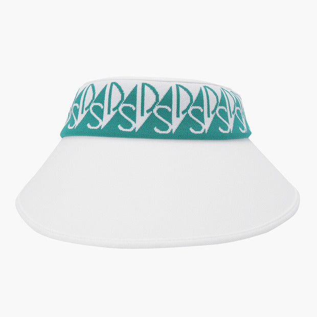 TWILL WIDE SUN VISOR 女士 高爾夫球帽