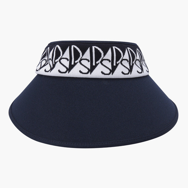 TWILL WIDE SUN VISOR 女士 高爾夫球帽