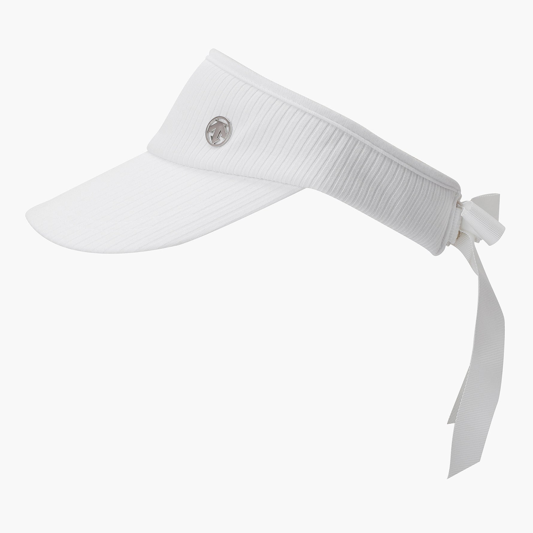 CORDUROY RIBBON POINT SUN VISOR 女士 高爾夫球帽