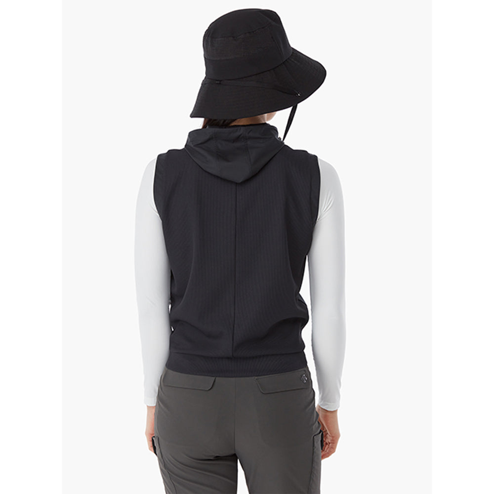 LAYERED VEST 女士 連帽背心
