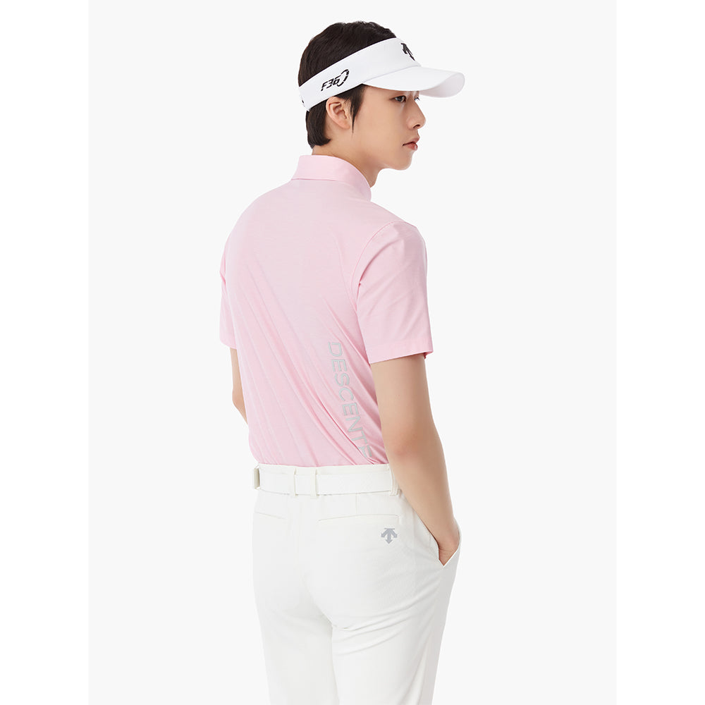 MELANGE COOLING MATERIAL SHORT-SLEEVE SHIRT 男士 短袖POLO衫