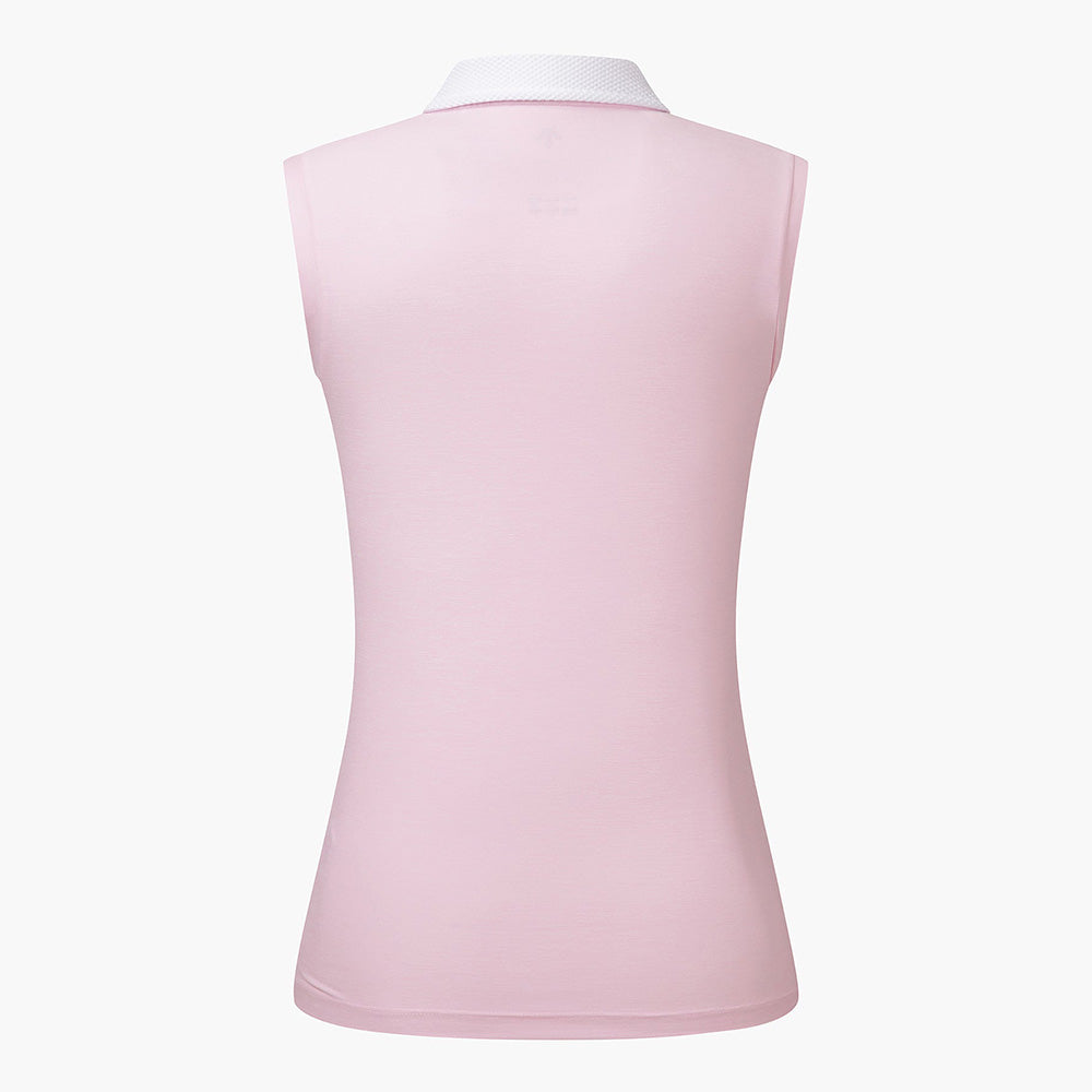 COLLARED SLEEVELESS 女士 高爾夫無袖上衣