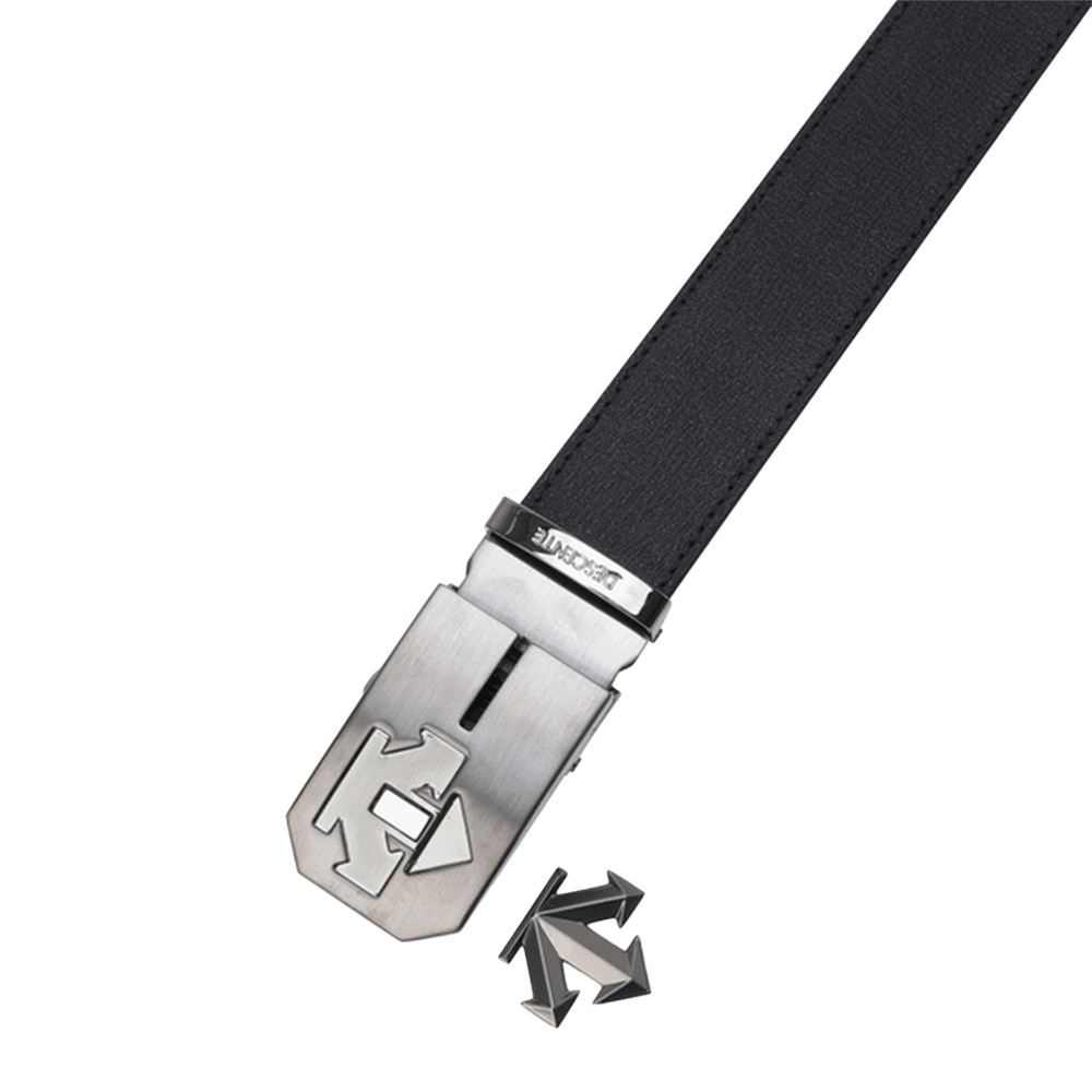 SEMI - AUTOMATIC MARKER BELT 男士 球標皮革腰帶 - ASH GOLF Taiwan