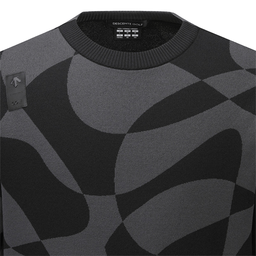 PATTERNED JACQUARD SWEATER 男士 圓領長袖上衣 - ASH GOLF Taiwan