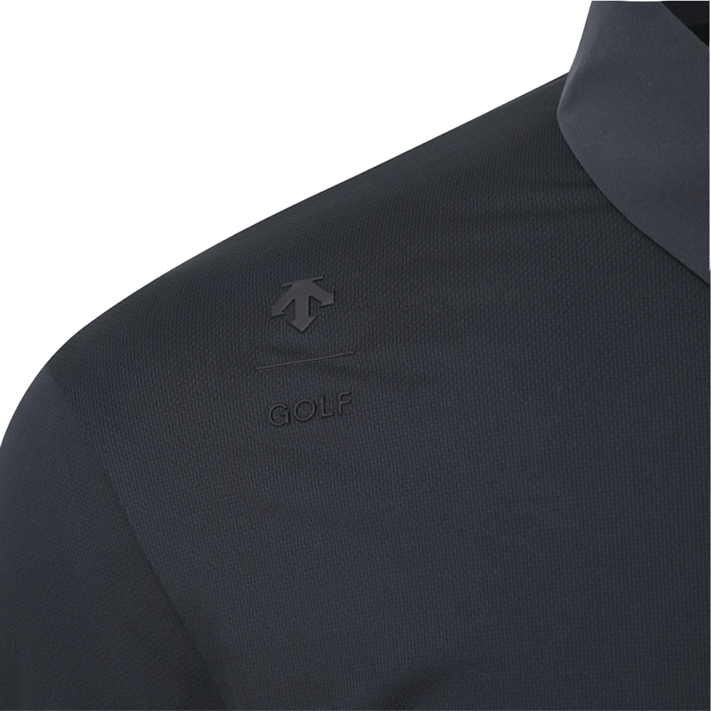 COLLARED LONG - SLEEVED 男士 半開襟拉鍊長袖上衣 - ASH GOLF Taiwan