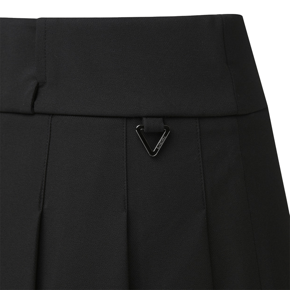 UNBALANCED PLEATED SKIRT 女士 不對稱百褶褲裙 - ASH GOLF Taiwan