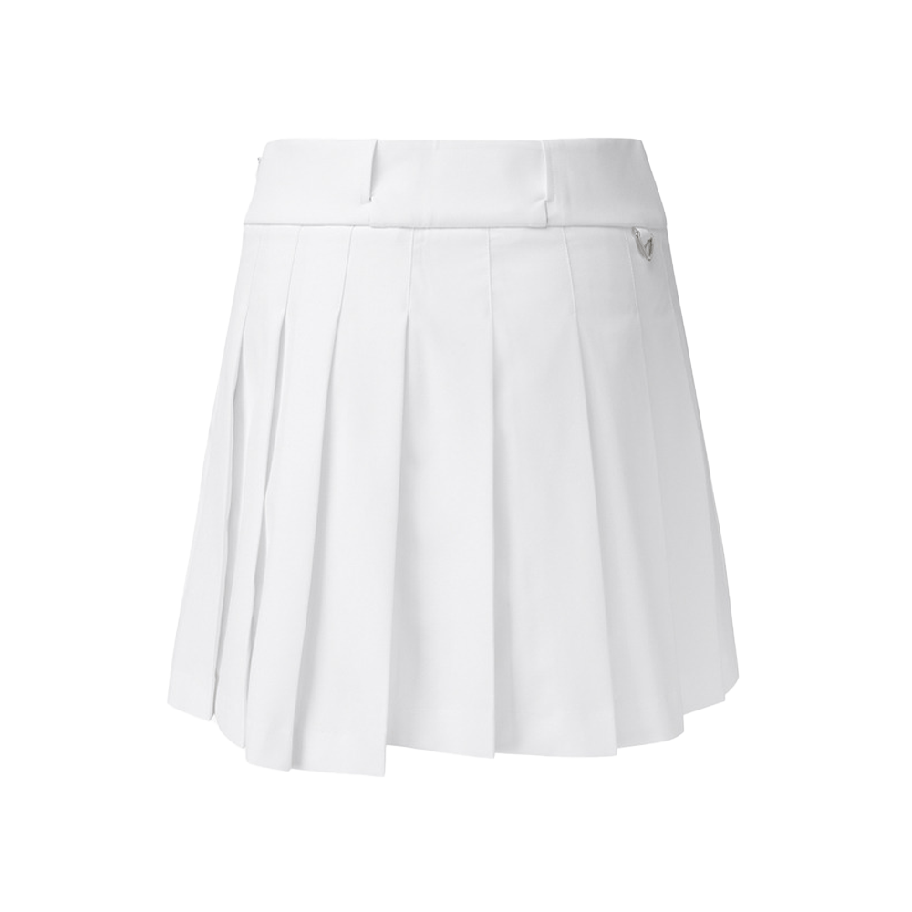 UNBALANCED PLEATED SKIRT 女士 不對稱百褶褲裙 - ASH GOLF Taiwan