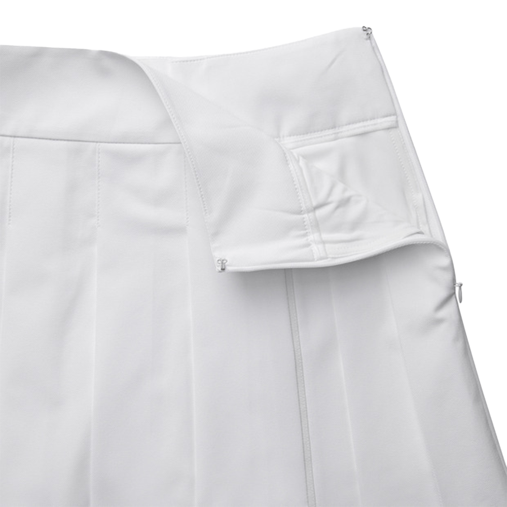 UNBALANCED PLEATED SKIRT 女士 不對稱百褶褲裙 - ASH GOLF Taiwan
