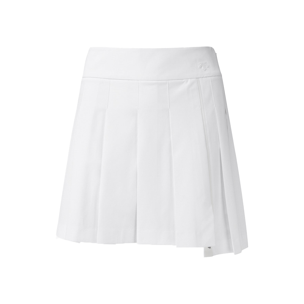 UNBALANCED PLEATED SKIRT 女士 不對稱百褶褲裙 - ASH GOLF Taiwan