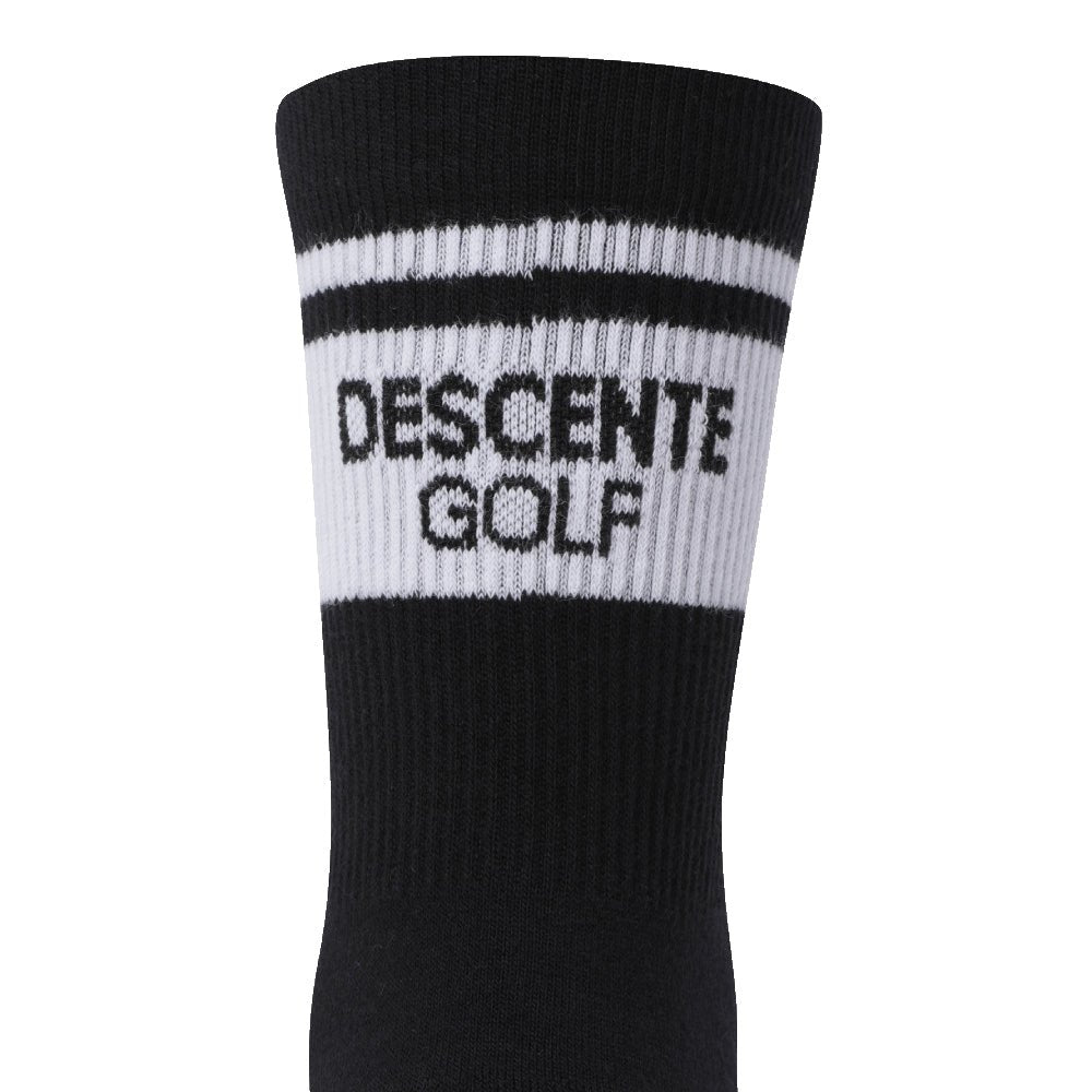 BACK LOGO SOCKS 女士 撞色中筒襪 - ASH GOLF Taiwan