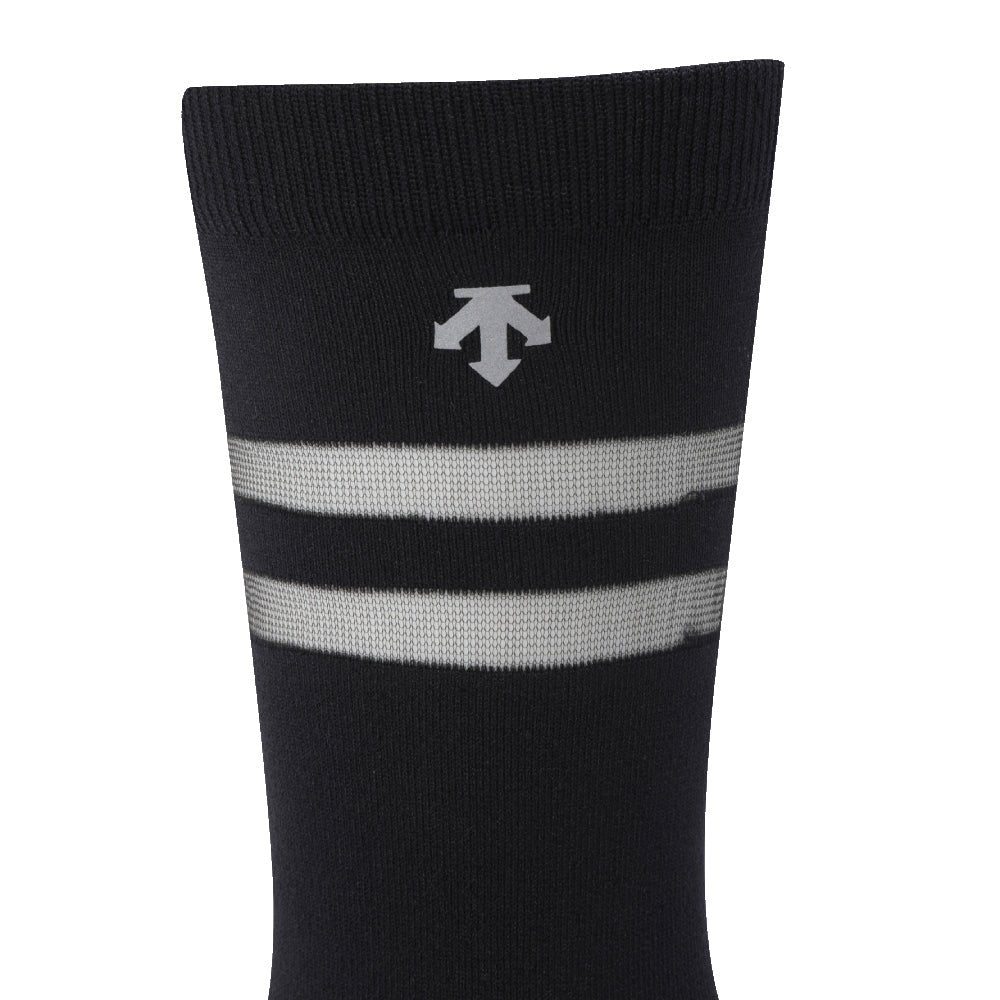 SILHOUETTE POINT SOCKS 女士 條紋中筒襪 - ASH GOLF Taiwan