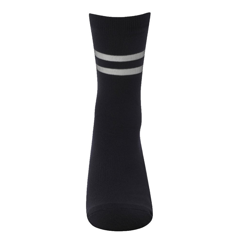 SILHOUETTE POINT SOCKS 女士 條紋中筒襪 - ASH GOLF Taiwan